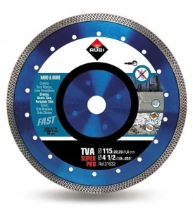 Tarcza diamentowa do gresu Rubi TVA115 115mm Super