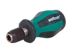 Wkrętak do bitów 1/4" z uchwytem szybkomocującym Wolfcraft