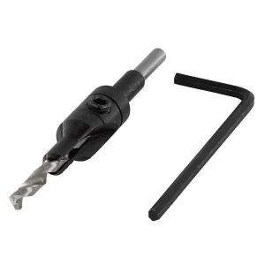 Nawiertak z fazownikiem do drewna pod wkręty i konfirmaty 4-4,5mm Wolfcraft