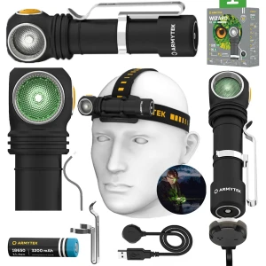 Latarka Armytek Wizard C2 światło Białe i Zielone 1100 lm
