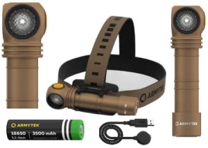 Czołówka latarka Armytek Wizard C2 Pro White 3w1 2500lm