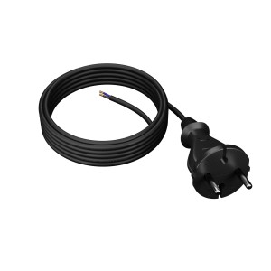 Przewód przyłączeniowy z wtyczką H05RRF 2x1mm 5m