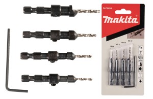 MAKITA D-73455 WIERTŁA Z POGŁĘBIACZEM DO DREWNA