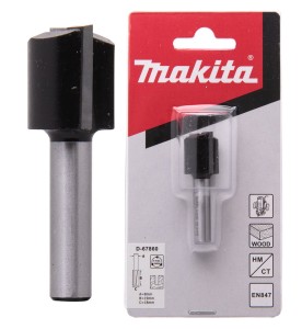 Frez prosty 18mm palcowy Makita trzpień 8mm 2-ostrza Makita