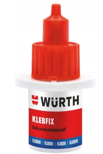 Klej błyskawiczny WURTH SUPERSZYBKI KLEBFIX 5 G KLEJ CYJANOAKRYLOWY