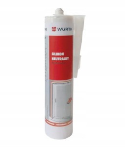 SILIKON NEUTRALNY BIAŁY 310 ML WURTH