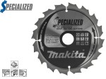 Tarcza tnąca Makita do drewna z gwoździami Specjalized 190x30mm 16Z