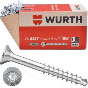 Wkręty Wurth Konfirmaty ASSY PLUS 4x50/31 500szt