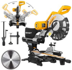 Ukośnica do drewna i aluminium z posuwem Smart365 2000w, 305mm
