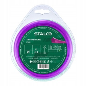 Żyłka Tnąca Gwiazdka Star 2,0mm x 15m Stalco S053997043