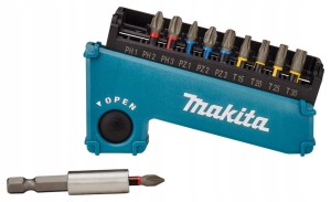 Zestaw Końcówek Wkrętakowych 11 Sztuk Makita E-03567