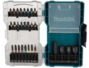 Zestaw Bitów i Nasadek 28 Sztuk Makita E-07048